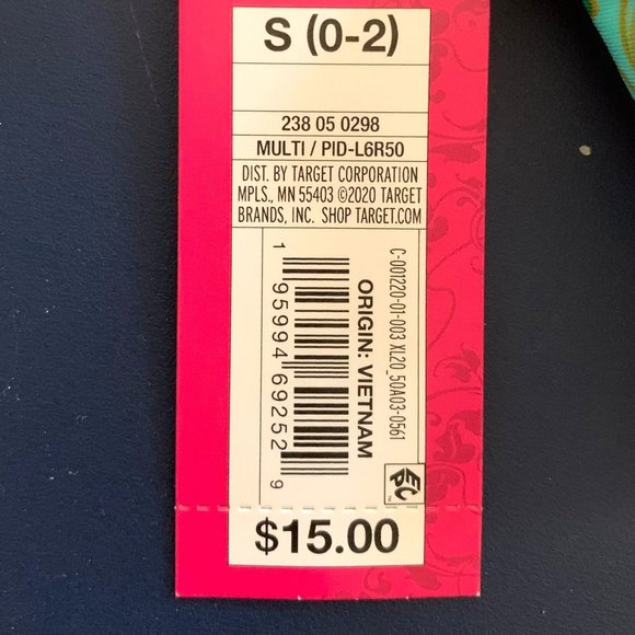 Xhilaration Juniors Tie-Front Tunneled Bralette Bikini Top Bathing Swim XS S M - Picture 9 of 11